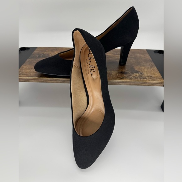 Abella True Comfort Black Pointed Toe Pumps – Size 11 - Picture 4 of 7